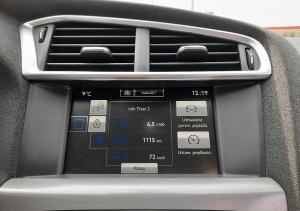 Citroen C4 cena 41400 przebieg: 46684, rok produkcji 2016 z Sosnowiec małe 497